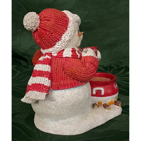 Campbell’s Soup “A BLIZZARD OF HOLIDAY TASTE” Figurine #1644 Love Warms the Soul - Picture 2 of 8